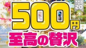 【お金の使い道】500円で幸せになれるモノ TOP20