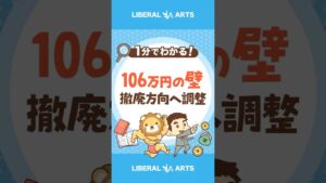 【社会保険】106万円の壁も撤廃か！？  #shorts