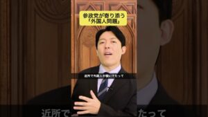 参政党と外国人問題 #参政党 #外国人問題